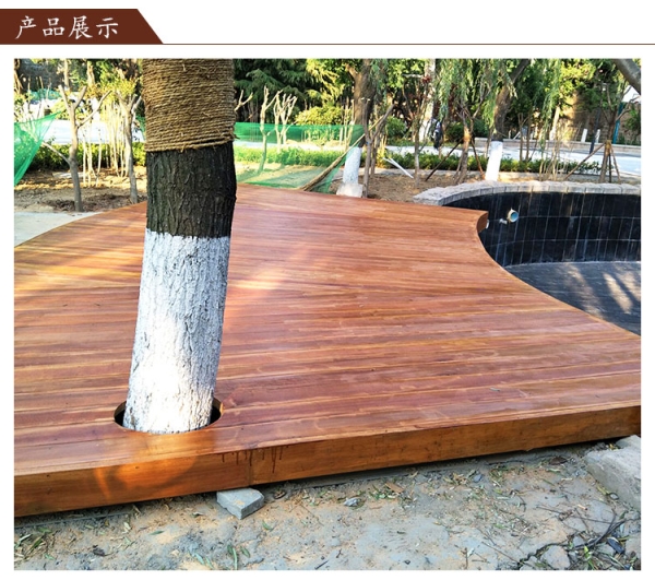烟台木塑地板树池
