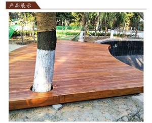 烟台木塑地板树池