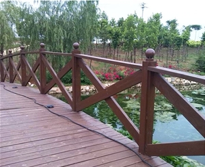 烟台木塑拱桥